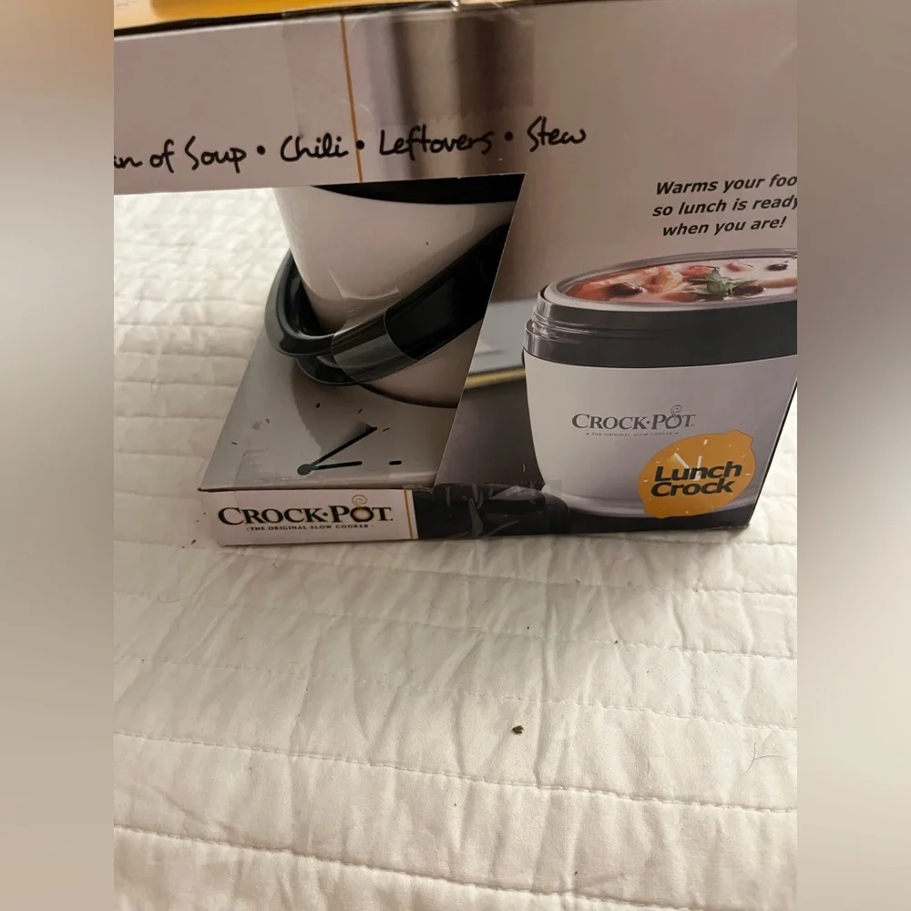 NIB Crock-Pot SCCPLC200PK-NP Lunch Crock Food Warmer